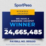 Sportpesa Midweek Jackpot Ksh.24.6Million Winner